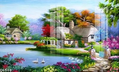 File gốc in ấn File gốc in tranh tổng hợp Q6508 độ phân giải cao