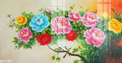 File tranh File gốc in tranh tổng hợp Q6580 (gốc) chủ đề trừu tượng