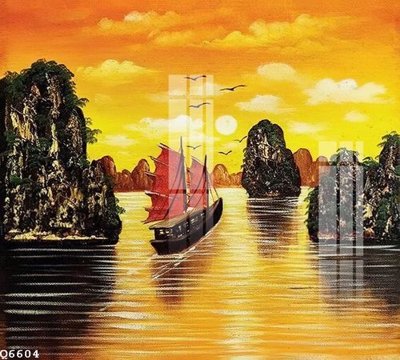 File in ấn File gốc in tranh tổng hợp Q6604 (bản gốc) chất lượng cao