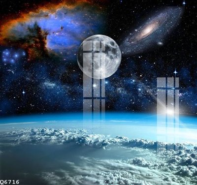 File tranh File gốc in tranh tổng hợp Q6716 (ảnh gốc) in trần nhà