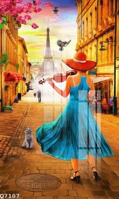 File PSD File gốc in tranh tổng hợp Q7107 (bản gốc) độ phân giải cao