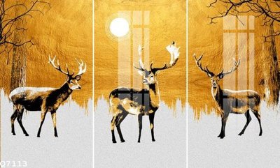 File tranh File gốc in tranh tổng hợp Q7113 (ảnh gốc) in trần 3D