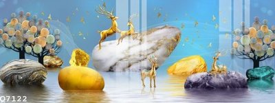 File PSD File gốc in tranh tổng hợp Q7122 (nguyên gốc) chất lượng cao