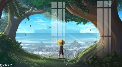 File PSD File gốc in tranh tổng hợp Q7677 (gốc) nhiều lớp (multi-layer)