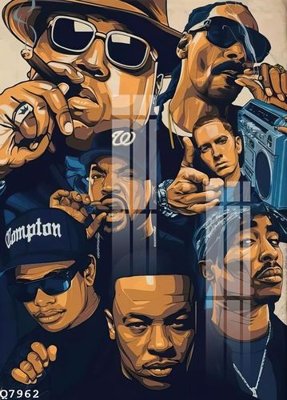 Tải file gốc File gốc in tranh tổng hợp Q7962 (bản PSD) đầy đủ layer