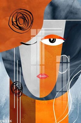 File in trần File gốc in tranh tổng hợp Q8126 (bản gốc) trời sao