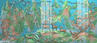 Chi tiết file ảnh File gốc in tranh tổng hợp Q8191 sắc nét