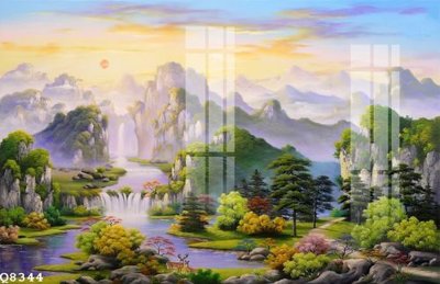 Tệp tin gốc File gốc in tranh tổng hợp Q8344 (dùng cho in) File gốc in tranh tổng hợp Q8344