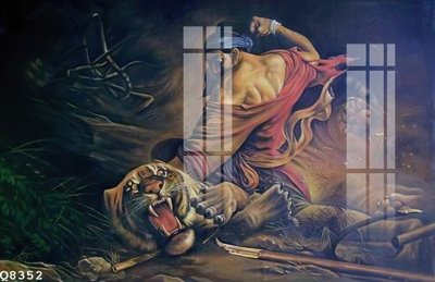 Ảnh gốc File gốc in tranh tổng hợp Q8352 (siêu chi tiết) để in ấn