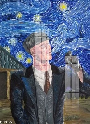 File PSD File gốc in tranh tổng hợp Q8355 (gốc) nhiều lớp (multi-layer)