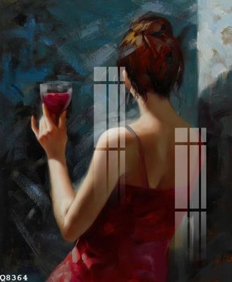 Ảnh gốc file in lụa File gốc in tranh tổng hợp Q8364 chi tiết