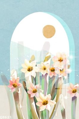 File PSD File gốc in tranh tổng hợp Q8621 (chất lượng in ấn)