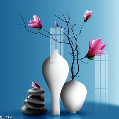 File tranh File gốc in tranh tổng hợp Q8712 (file gốc) chủ đề phong thủy