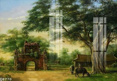 File gốc File gốc in tranh tổng hợp Q8770 (cho in 3D) độc đáo