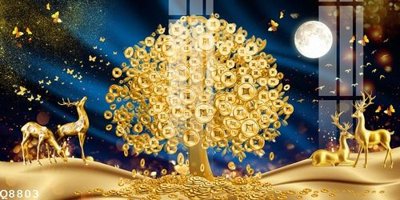 Mua file gốc File gốc in tranh tổng hợp Q8803 (PSD) tại Filetranh.com