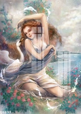 File in trần File gốc in tranh tổng hợp Q8897 (bản gốc) 5D