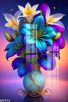 File gốc File gốc in tranh tổng hợp Q8932 (chuẩn CMYK) cho nhà in