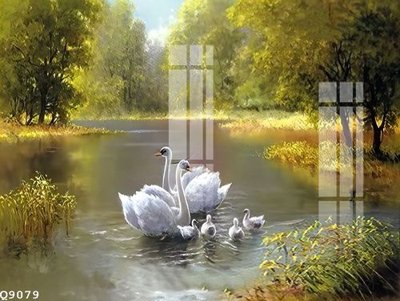 Ảnh gốc File gốc in tranh tổng hợp Q9079 (nét căng) in mica