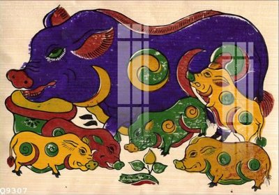 File gốc File gốc in tranh tổng hợp Q9307 (cho in 3D) độc đáo