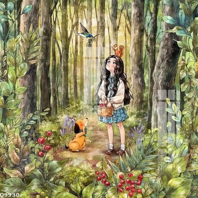 File in ấn File gốc in tranh tổng hợp Q9930 (bản gốc) chất lượng cao