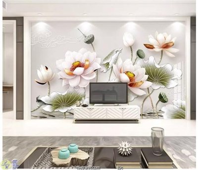 File gốc Tranh cửu ngư quần hội sen cá S100 (vector) cho in ấn