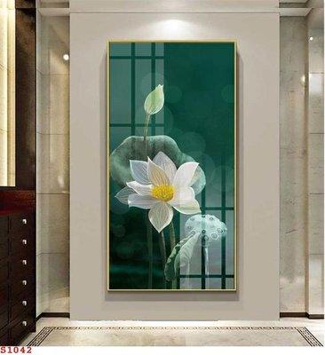 File in trần Tranh cửu ngư quần hội sen cá S1042 (file gốc) chủ đề vũ trụ