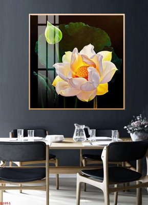 Tệp tin gốc Tranh cửu ngư quần hội sen cá S1051 (dùng cho in) Tranh cửu ngư quần hội sen cá S1051