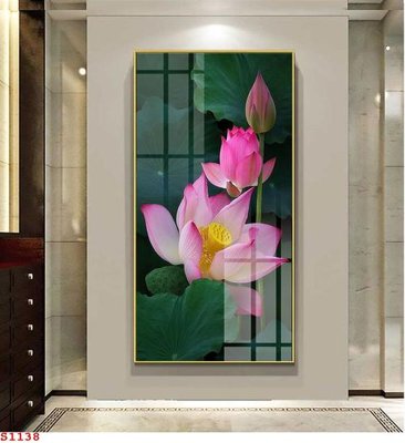 Tải file gốc Tranh cửu ngư quần hội sen cá S1138 (in không vỡ ảnh)