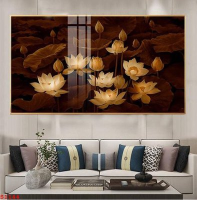 File tranh Tranh cửu ngư quần hội sen cá S1144 (ảnh gốc) độ nét vượt trội