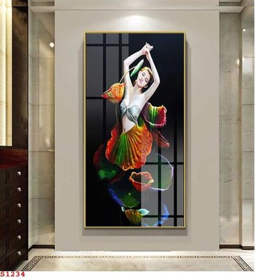 File in lụa Tranh cửu ngư quần hội sen cá S1234 (chất lượng cao) Tranh cửu ngư quần hội sen cá S1234