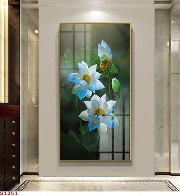 Mua file tranh gốc Tranh cửu ngư quần hội sen cá S1251 tại Filetranh.com