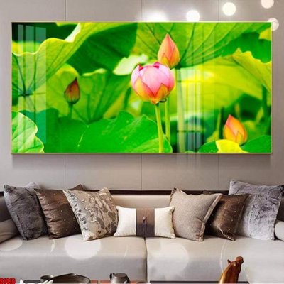 File tranh File tranh hoa sen S1410 (ảnh gốc) chi tiết rõ ràng