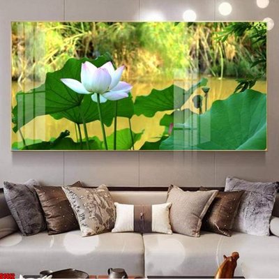 Download file File tranh hoa sen S1412 (gốc) in mica đèn LED