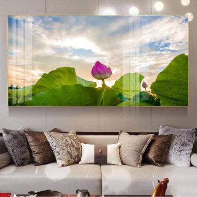 Tải file gốc File tranh hoa sen S1427 (in khổ lớn) không mờ