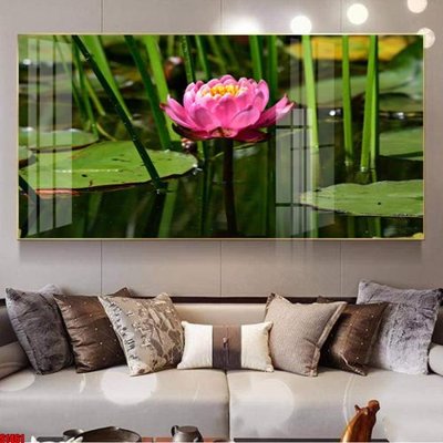 Tải file gốc File tranh hoa sen S1461 (bản PSD) chỉnh sửa được