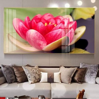 File tranh in trần 3D File tranh hoa sen S1467 (ảnh gốc)