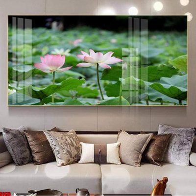 File PSD File tranh hoa sen S1476 (nguyên gốc) chất lượng cao