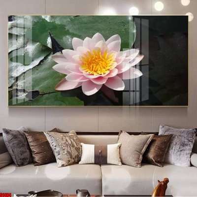 File in ấn File tranh hoa sen S1484 chuyên nghiệp