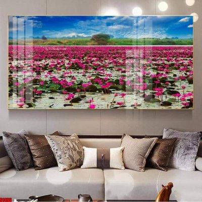 File gốc File tranh hoa sen S1495 (bản quyền) cho in ấn