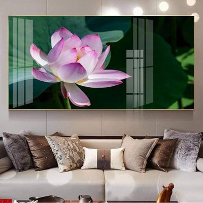 File gốc in mica File tranh hoa sen S1500 chất lượng