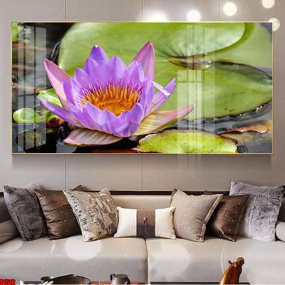 File in mica File tranh hoa sen S1512 (bản gốc) siêu trong