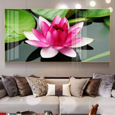 File ảnh File tranh hoa sen S1541 (gốc) in decal dán tường