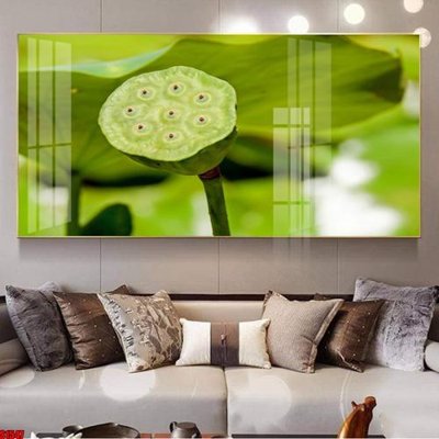 File in trần File tranh hoa sen S1547 (bản gốc) bầu trời