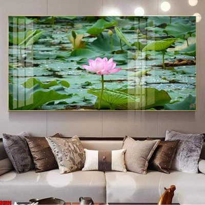 File tranh File tranh hoa sen S1561 (file gốc) chủ đề phong thủy