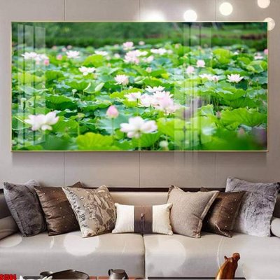 Tải file File tranh hoa sen S1564 (gốc) in nhanh