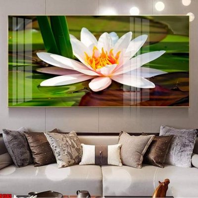 File ảnh gốc File tranh hoa sen S1585 (chuyên in mica)