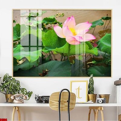 Tải file gốc File tranh hoa sen S1604 (in bạt) quảng cáo