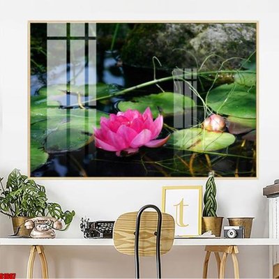 File in trần File tranh hoa sen S1607 (file gốc) phong thủy