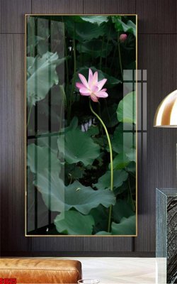 File ảnh File tranh hoa sen S1625 (gốc) in quảng cáo ngoài trời