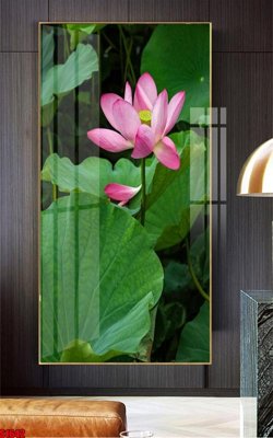 Tải file File tranh hoa sen S1642 (gốc) làm file thiết kế